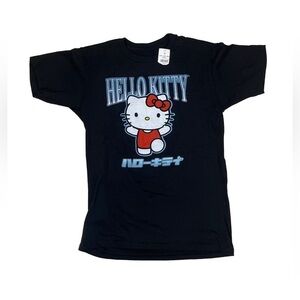 ⭐️ Hello Kitty black t-shirt- size medium